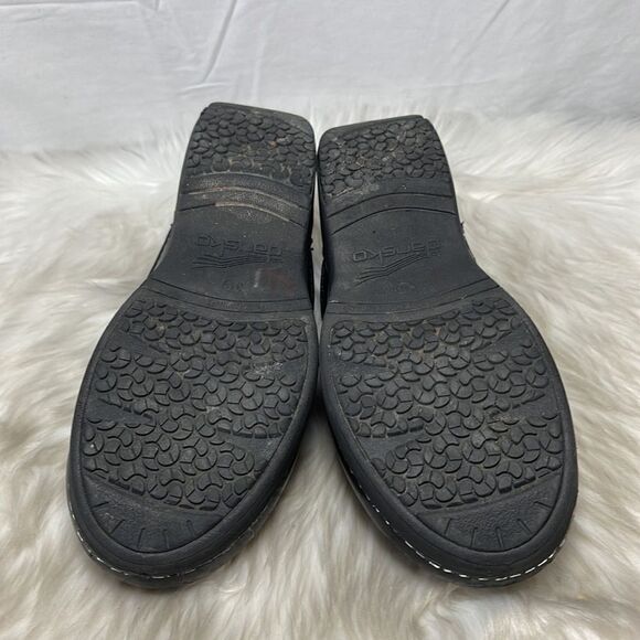 Dansko XP Professional Black Leather Clogs Sz 38/7.5-8 - Picture 6 of 7